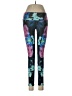 Tono a Tono Graphic Blue Black Yoga Pants Size M - photo 1