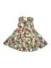 Assorted Brands Tropical Green Burgundy Dress Size 6-12 mo - photo 1