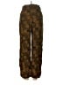 Swildens Animal Print Brown Casual Pants Size EU 38 / US 8 - photo 2