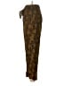 Swildens Animal Print Brown Casual Pants Size EU 38 / US 8 - photo 5