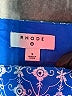 Rhode 100% Cotton Argyle Blue Casual Dress Size S - photo 6