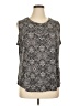 Jones Studio Gray Sleeveless Blouse Size 1X - photo 1
