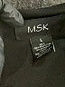 MSK Solid Black Jumpsuit Size L - photo 4