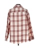 Veveret Plaid Tan 3/4 Sleeve Button-Down Shirt Size L - photo 2