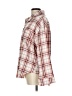 Veveret Plaid Tan 3/4 Sleeve Button-Down Shirt Size L - photo 5