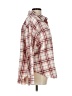 Veveret Plaid Tan 3/4 Sleeve Button-Down Shirt Size L - photo 4
