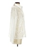 Shein 100% Polyester Ivory Long Sleeve Blouse Size 4 - photo 4