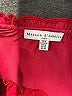 Maison d' Amelie 100% Polyester Red Long Sleeve Blouse Size M - photo 7