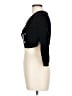 Btween Black 3/4 Sleeve Top Size 10 - photo 5