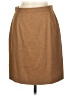 Escada Solid Brown Tan Casual Skirt Size EU 38 / US 8 - photo 1