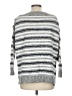 Neon Buddha 100% Cotton Stripes Silver Pullover Sweater Size M - photo 2