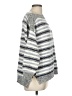 Neon Buddha 100% Cotton Stripes Silver Pullover Sweater Size M - photo 4