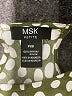 MSK 100% Rayon Polka Dots Green Casual Dress Size XS (petite) - photo 7
