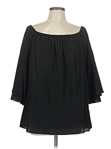 VAVA by Joy Han 3/4 Sleeve Blouse (view 1)
