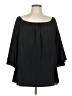 VAVA by Joy Han 100% Polyester Black 3/4 Sleeve Blouse Size L - photo 1