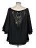 VAVA by Joy Han 100% Polyester Black 3/4 Sleeve Blouse Size L - photo 2