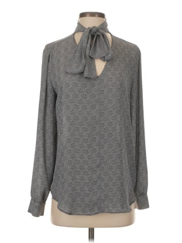 Ann Taylor Long Sleeve Blouse (view 1)