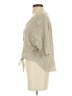 Millibon Gray 3/4 Sleeve Blouse Size S - photo 5