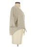 Millibon Gray 3/4 Sleeve Blouse Size S - photo 4