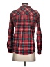 Broadway & Broome Plaid Red Long Sleeve Button-Down Shirt Size S - photo 2
