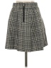 Candie's Plaid Gray Casual Skirt Size 3 - photo 2