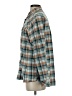 L.L.Bean Plaid Teal Long Sleeve Button-Down Shirt Size S - photo 5