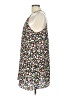 Bebop 100% Polyester Print Black Blue Casual Dress Size L - photo 5