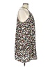 Bebop 100% Polyester Print Black Blue Casual Dress Size L - photo 4