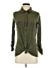 Splendid Green Long Sleeve Button-Down Shirt Size S - photo 1