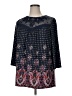 New Directions Blue 3/4 Sleeve Blouse Size 1X - photo 1