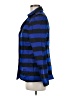 Sandro Sportswear 100% Polyester Stripes Blue Coat Size Med (2) - photo 5