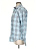 George Plaid Blue Long Sleeve Button-Down Shirt Size S - photo 5