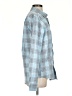 George Plaid Blue Long Sleeve Button-Down Shirt Size S - photo 4