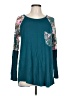 Acting Pro Teal Long Sleeve Top Size L - photo 1