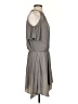 Ramy Brook 100% Polyester Solid Gray Cocktail Dress Size XS - photo 4