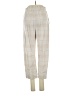 Zara Plaid Ivory Casual Pants Size S - photo 2