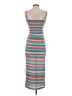Assorted Brands Stripes Gray Blue Casual Dress Size XS (estimated) - photo 2