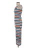 Assorted Brands Stripes Gray Blue Casual Dress Size XS (estimated) - photo 5