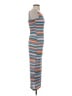 Assorted Brands Stripes Gray Blue Casual Dress Size XS (estimated) - photo 4