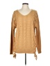 Unbranded 100% Acrylic Tan Pullover Sweater Size L - photo 1