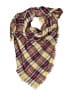 Assorted Brands 100% Acrylic Plaid Yellow Red Scarf One size - photo 1