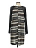 Entro Stripes Gray Casual Dress Size S - photo 2