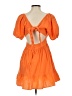 Shein 100% Polyester Orange Casual Dress Size S - photo 2