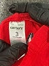 Carter's 100% Cotton Red Casual Pants 0-3 MO / 3 MO - photo 3
