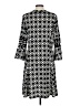 New Directions Argyle Black Casual Dress Size L (petite) - photo 2