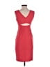 Vince Camuto Solid Red Cocktail Dress Size 0 (petite) - photo 2