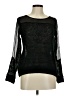 Aryn K. Black Long Sleeve Blouse Size M - photo 1