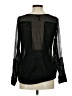Aryn K. Black Long Sleeve Blouse Size M - photo 2
