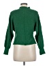 Shein 100% Acrylic Green Turtleneck Sweater Size 6 - photo 2