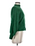 Shein 100% Acrylic Green Turtleneck Sweater Size 6 - photo 4
